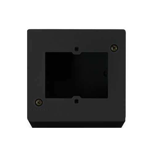 Caja para bastidor 5x5 IP40 negro